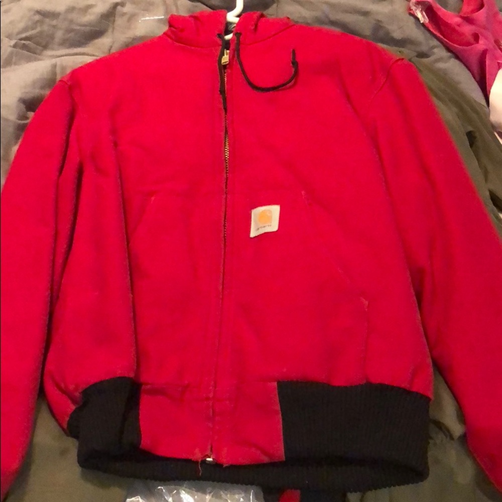 Red coat carhartt